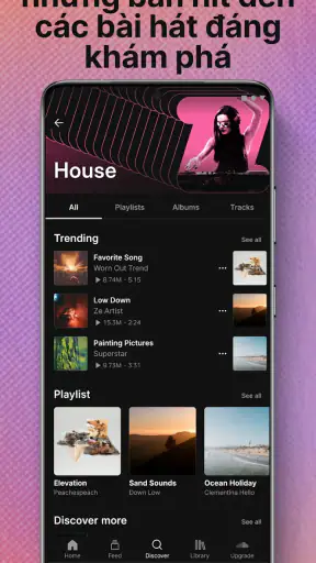 SoundCloud: Khám Phá Nhạc Mới screenshot