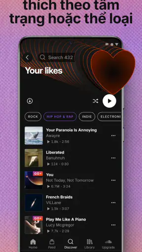 SoundCloud: Khám Phá Nhạc Mới screenshot