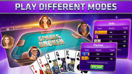 Spades: Trò chơi bài cổ điển screenshot