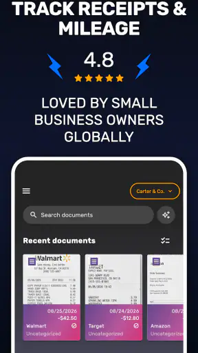 SparkReceipt: Receipt Scanner screenshot