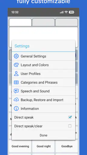 Speech Assistant AAC screenshot