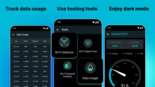Speed test đo tốc độ mạng wifi screenshot