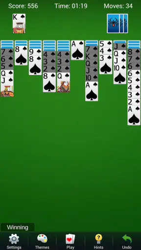 Spider Solitaire -Trò chơi bài screenshot