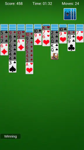 Spider Solitaire -Trò chơi bài screenshot