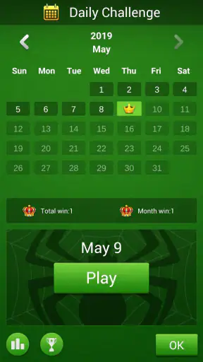 Spider Solitaire -Trò chơi bài screenshot