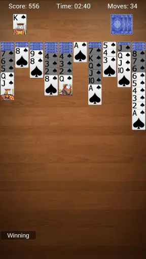 Spider Solitaire -Trò chơi bài screenshot