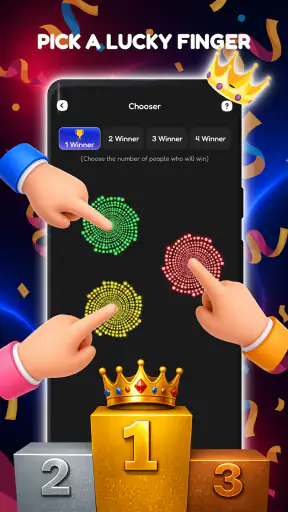 Spin Wheel: Finger Chooser screenshot