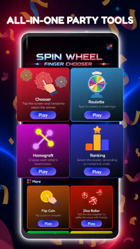 Spin Wheel: Finger Chooser screenshot