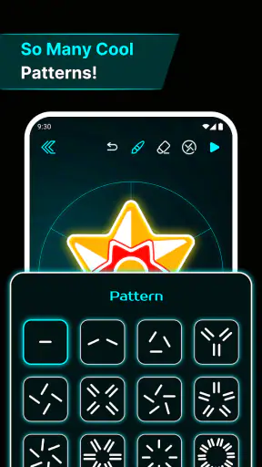 Spinner Ngón Tay: Vẽ Phát Sáng screenshot