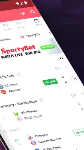 SportyTV screenshot
