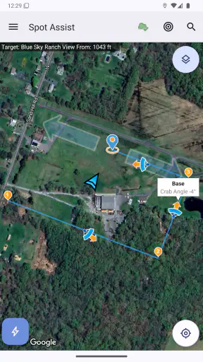 Spot Assist Skydiving Tool screenshot