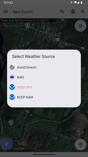 Spot Assist Skydiving Tool screenshot