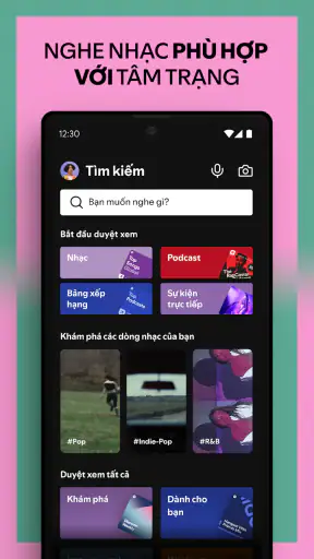 Spotify – Nhạc và podcast screenshot