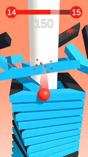 Stack Ball - Phá vỡ các tầng screenshot