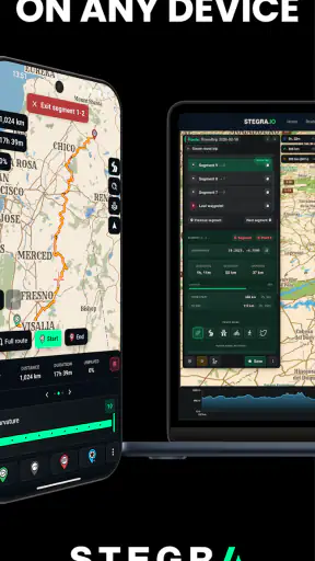 Stegra.io - GPS Xe máy screenshot