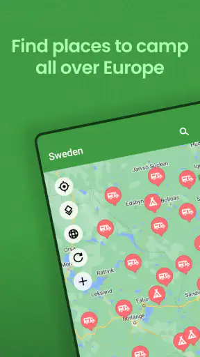 Stellplatz Europe screenshot