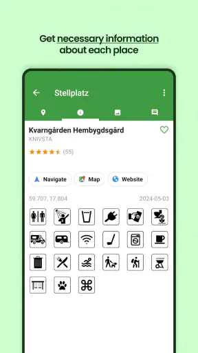 Stellplatz Europe screenshot