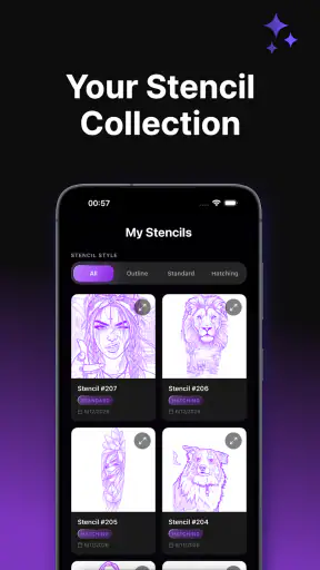 Stencil AI - Scan Hình Xăm screenshot