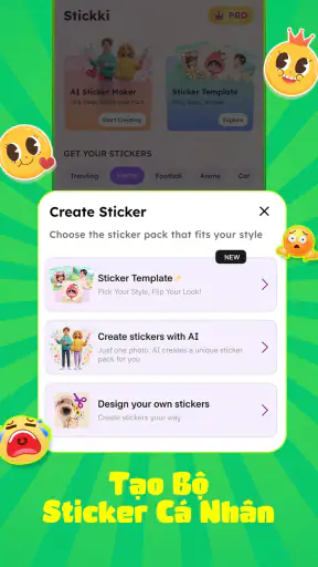 Stickki: WA Sticker Maker App screenshot