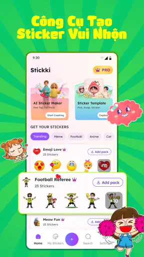 Stickki: WA Sticker Maker App screenshot