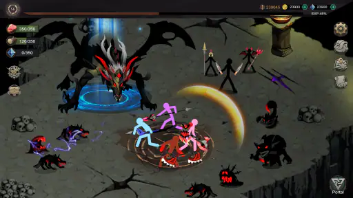 Stickman Myth: Idle RPG Shadow screenshot