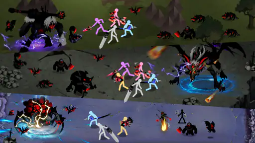 Stickman Myth: Idle RPG Shadow screenshot