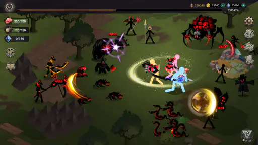 Stickman Myth: Idle RPG Shadow screenshot