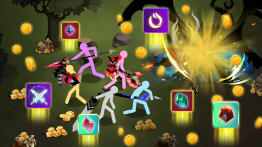 Stickman Myth: Idle RPG Shadow screenshot