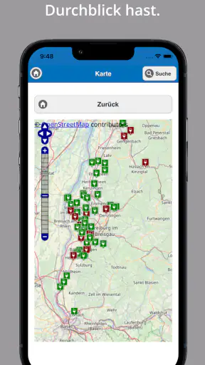 Straußenführer Südbaden screenshot