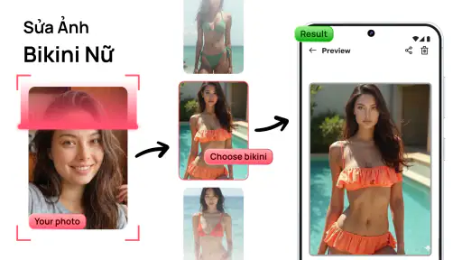 Sửa Ảnh Bikini Nữ screenshot