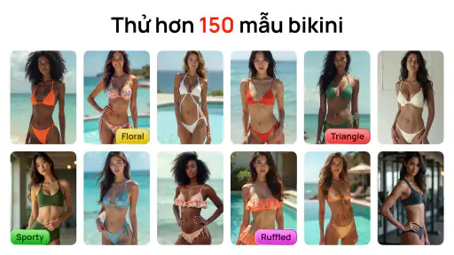 Sửa Ảnh Bikini Nữ screenshot