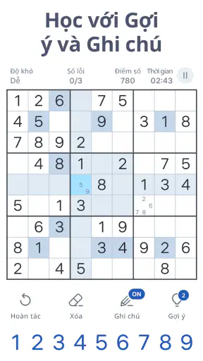 Sudoku.com - Trò chơi giải đố screenshot