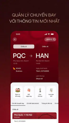Sun PhuQuoc Airways screenshot