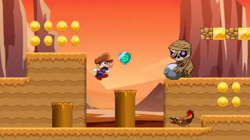 Super Bino Go: Nấm Lùn Cổ Điển screenshot