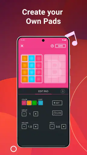 SUPER PADS DJ Âm thanh âm nhạc screenshot