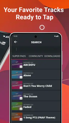 SUPER PADS DJ Âm thanh âm nhạc screenshot