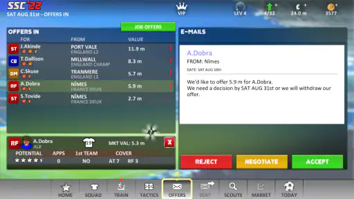 Super Soccer Champs (SSC) 22 screenshot