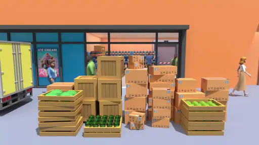 Supermarket Tycoon 3D screenshot