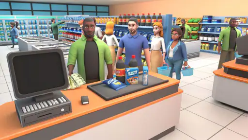 Supermarket Tycoon 3D screenshot