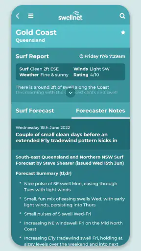 Swellnet: Surfcams & Forecasts screenshot