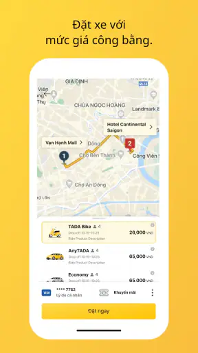 TADA - Taxi, Cab, Ride Hailing screenshot