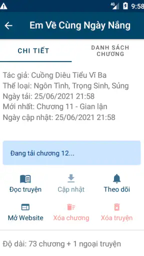 Tải Truyện - Đọc Offline screenshot