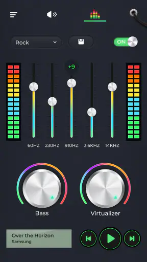 tăng âm lượng loa - equalizer screenshot
