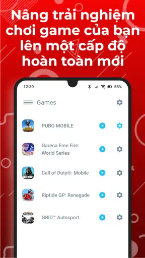 Tăng tốc game - Gaming Mode screenshot