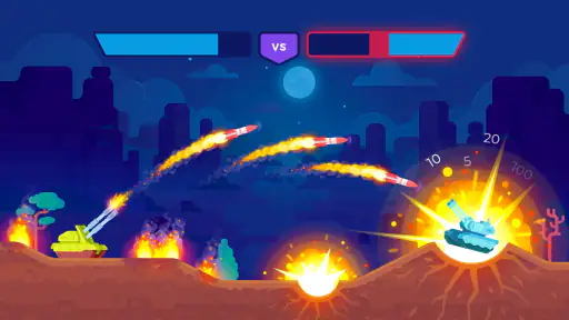 Tank Stars Game Quân Sự Vui Vẻ screenshot