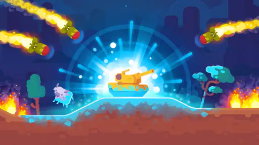 Tank Stars Game Quân Sự Vui Vẻ screenshot