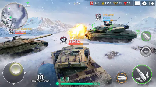 Tank Warfare: PvP Tanks Blitz screenshot