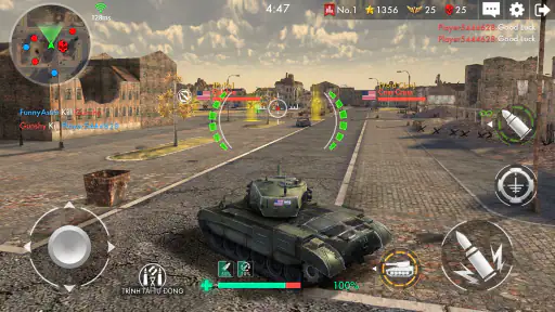 Tank Warfare: PvP Tanks Blitz screenshot