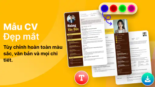 Tạo CV xin việc tiếng Việt AI screenshot