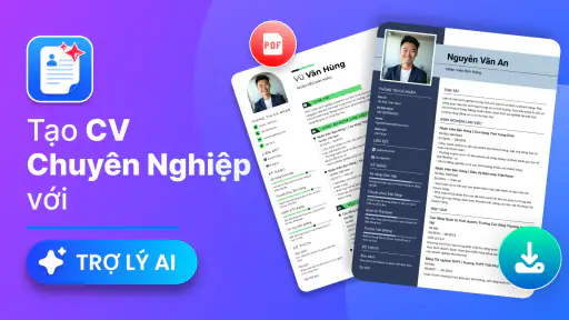 Tạo CV xin việc tiếng Việt AI screenshot